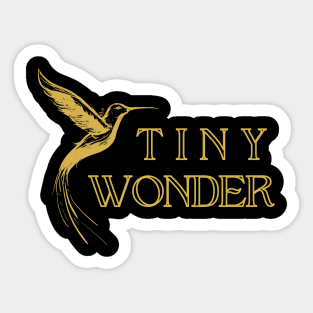 Tiny Wonder Sticker